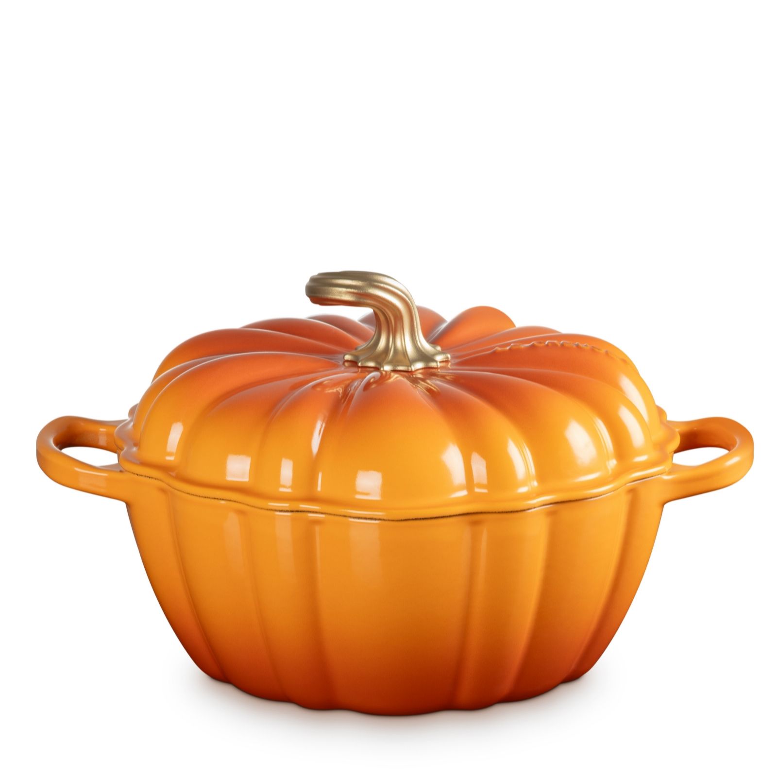 Le Creuset 24cm Cast Iron Pumpkin Cocotte