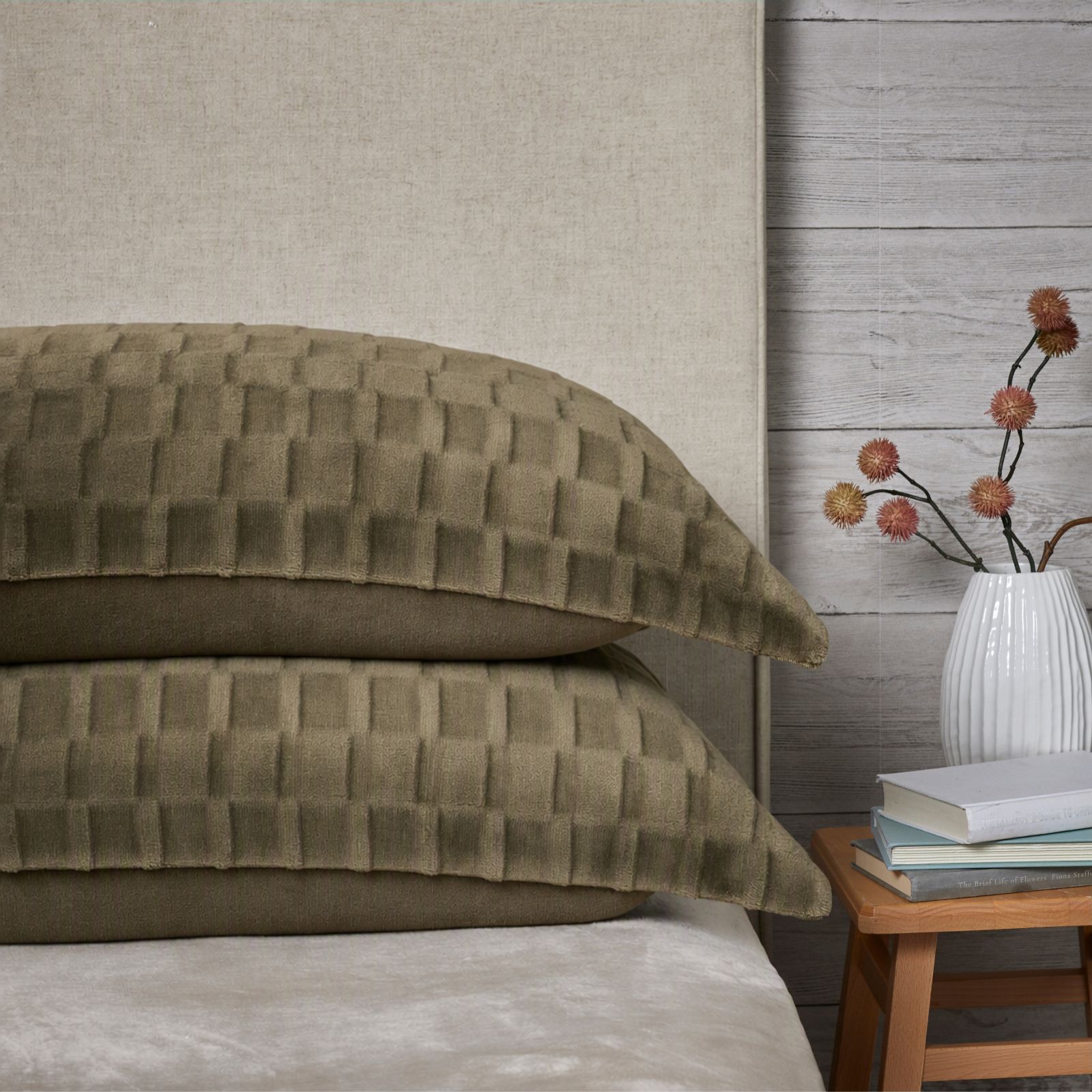 Cozee Home Pure Comfort Set of 2 Oxford Pillowcases