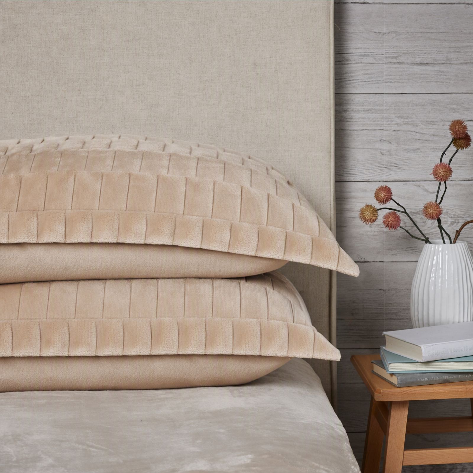 Cozee Home Pure Comfort Set of 2 Oxford Pillowcases