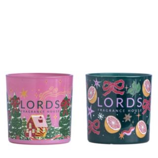 LORDS Fragrance House Winter Escape Candle Collection