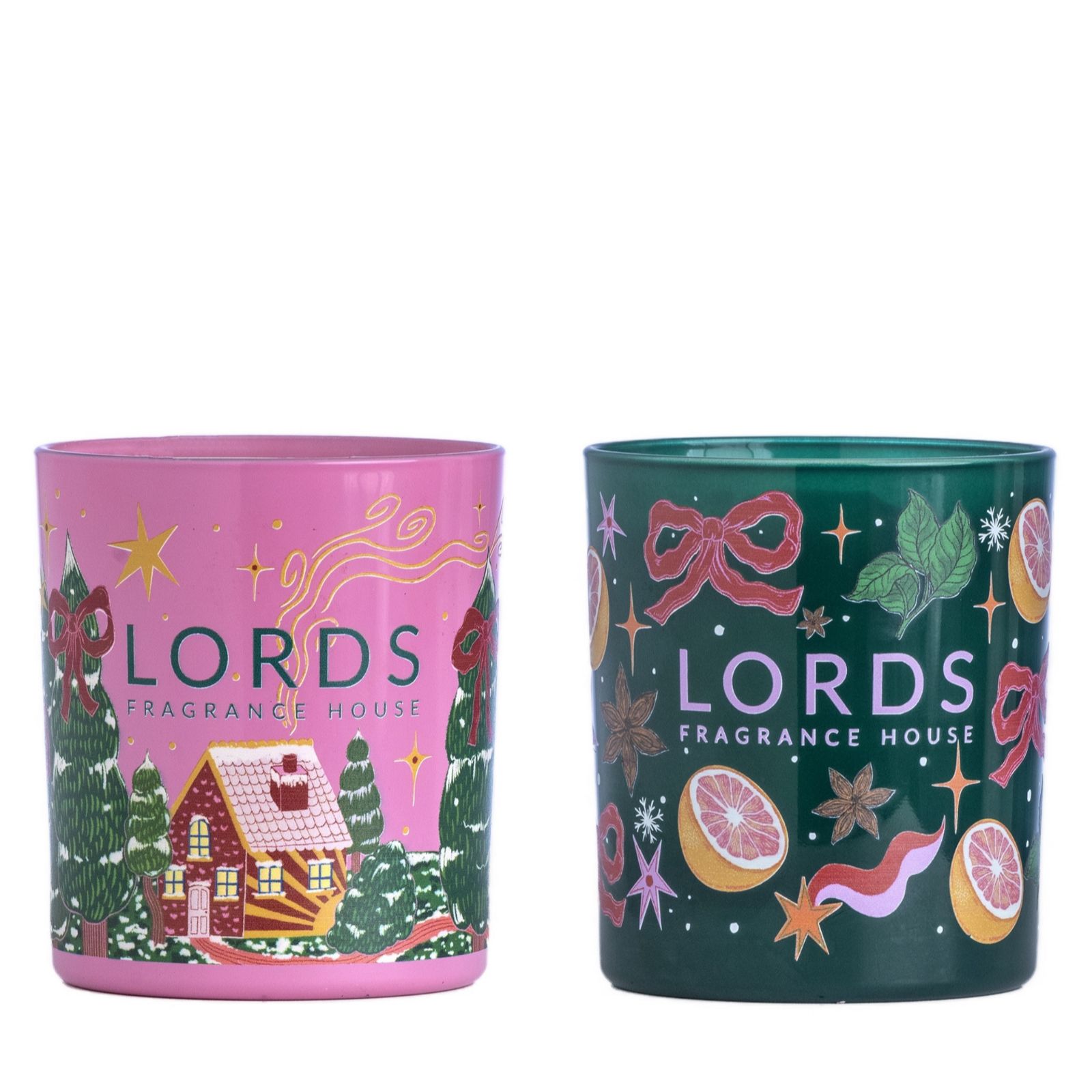 LORDS Fragrance House Winter Escape Candle Collection