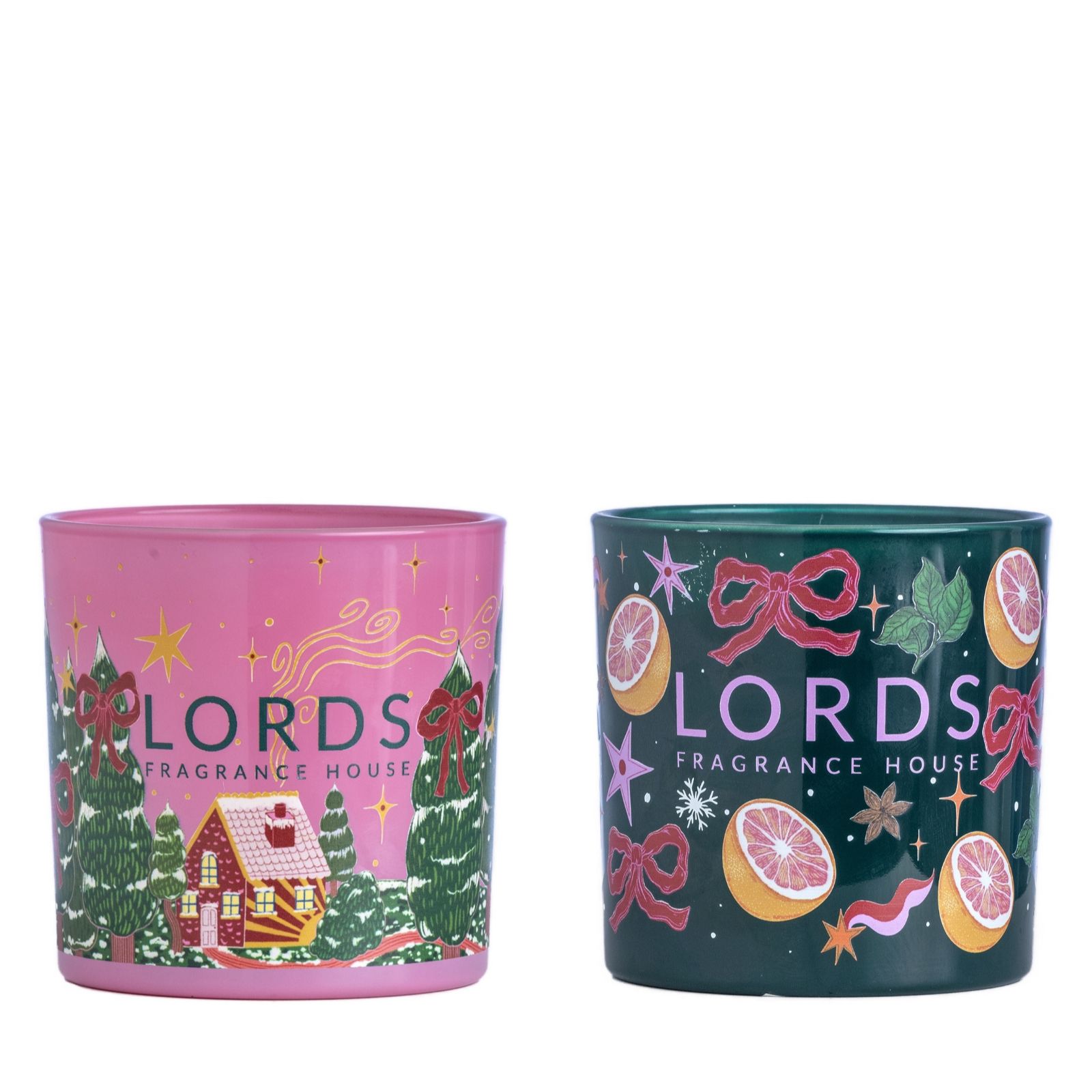 LORDS Fragrance House Winter Escape Candle Collection