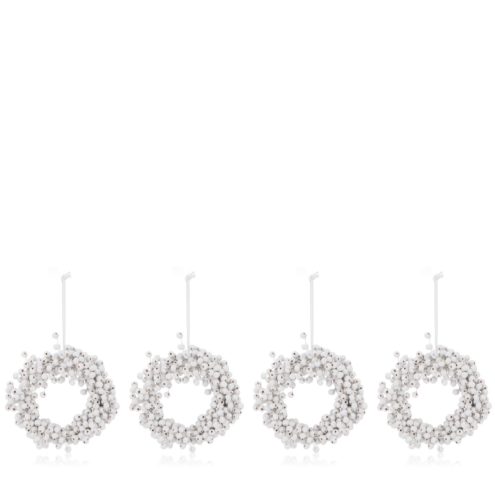 K By Kelly Hoppen Set of Beaded Decorations with Hang Tie