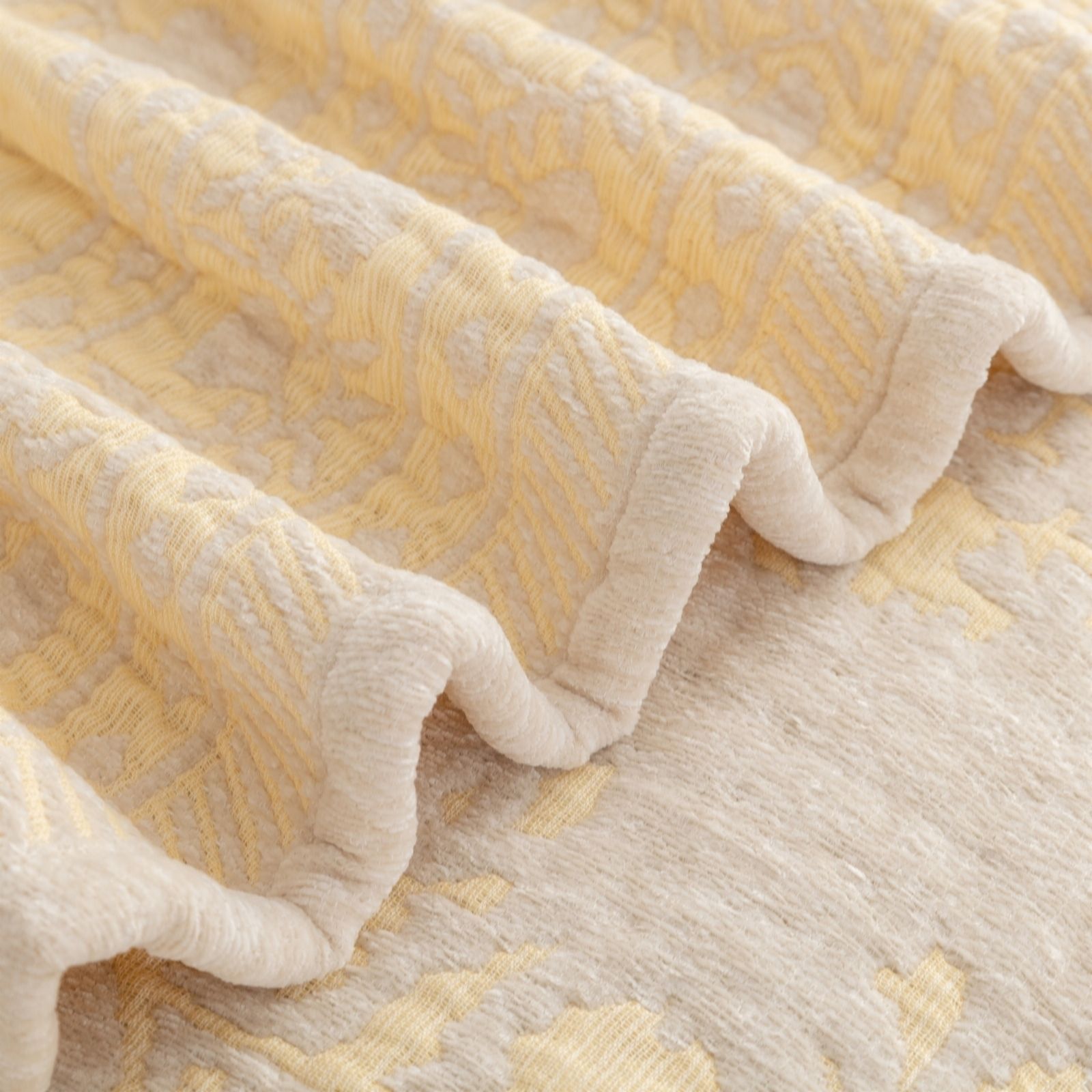 Outlet My Garden Stories Sorbet Collection Floral Chenille Throw