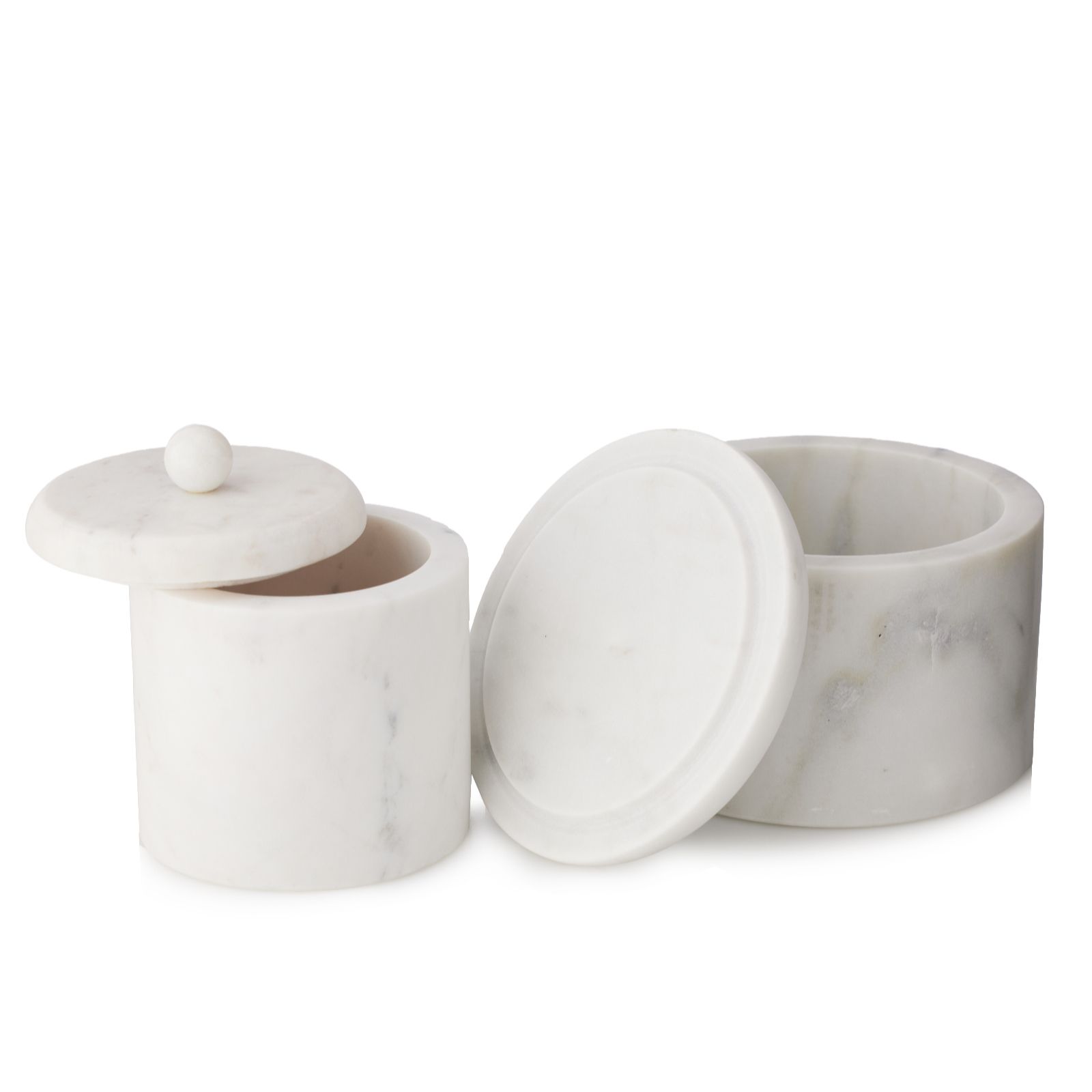 K by Kelly Hoppen Set of 2 Marble Trinket Boxes
