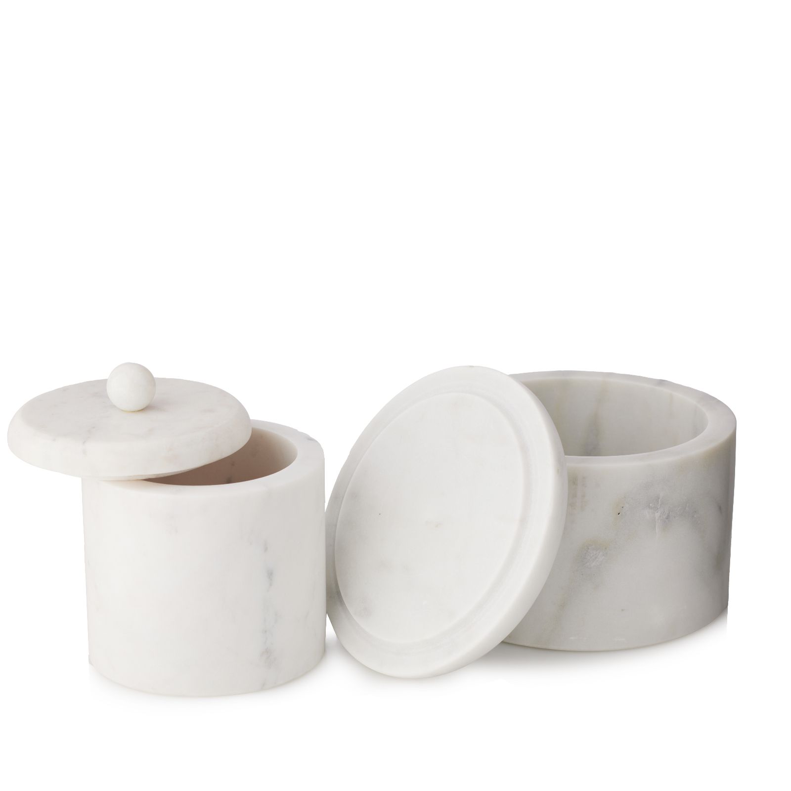 K by Kelly Hoppen Set of 2 Marble Trinket Boxes