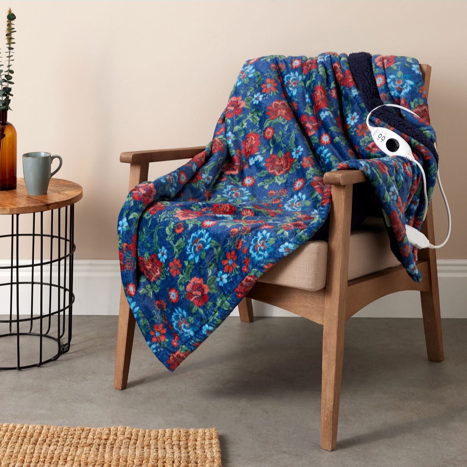 Outlet Sara by Sara Sherpa Heated Throw with 9 Heat Settings