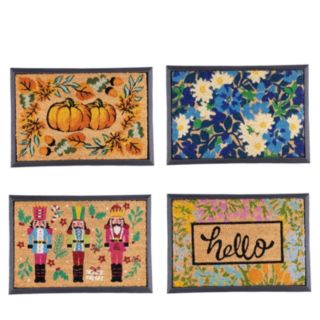 Home Stories 4 Style Interchangeable All Seasons Door Mat