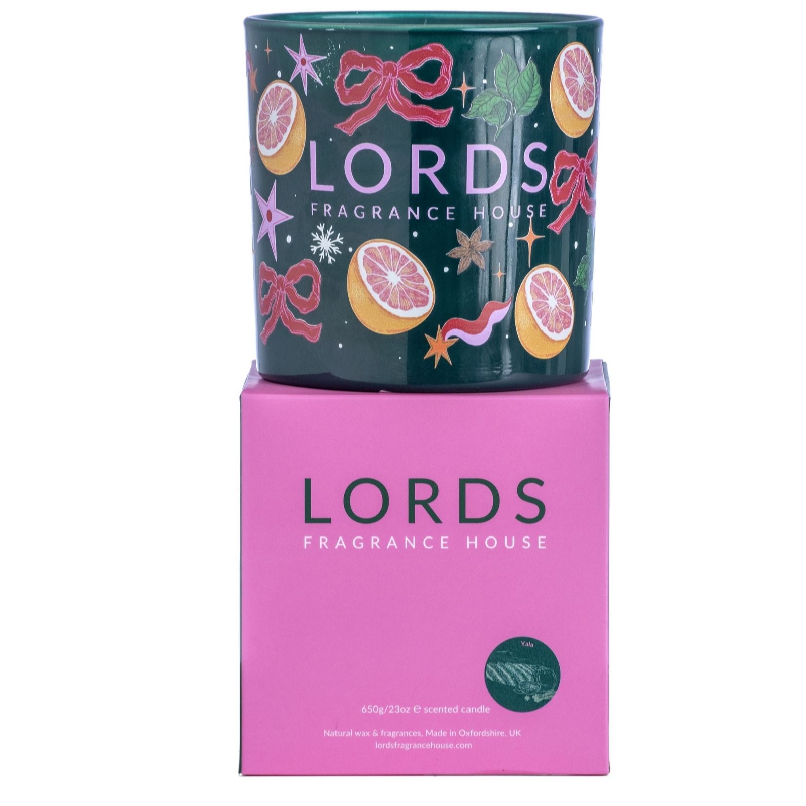 LORDS Fragrance House Yala 650g Luxury Scented Candle