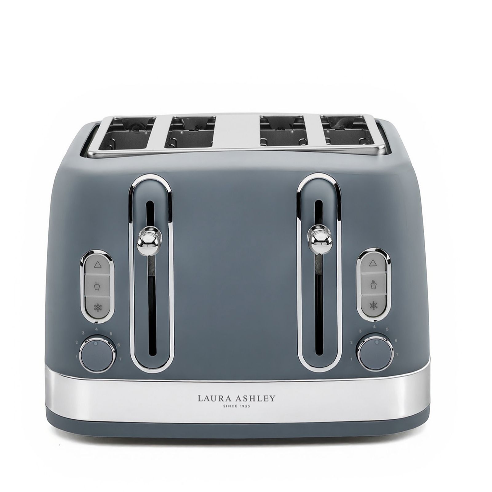 Laura Ashley Solid Colopur 4 Slice Toaster