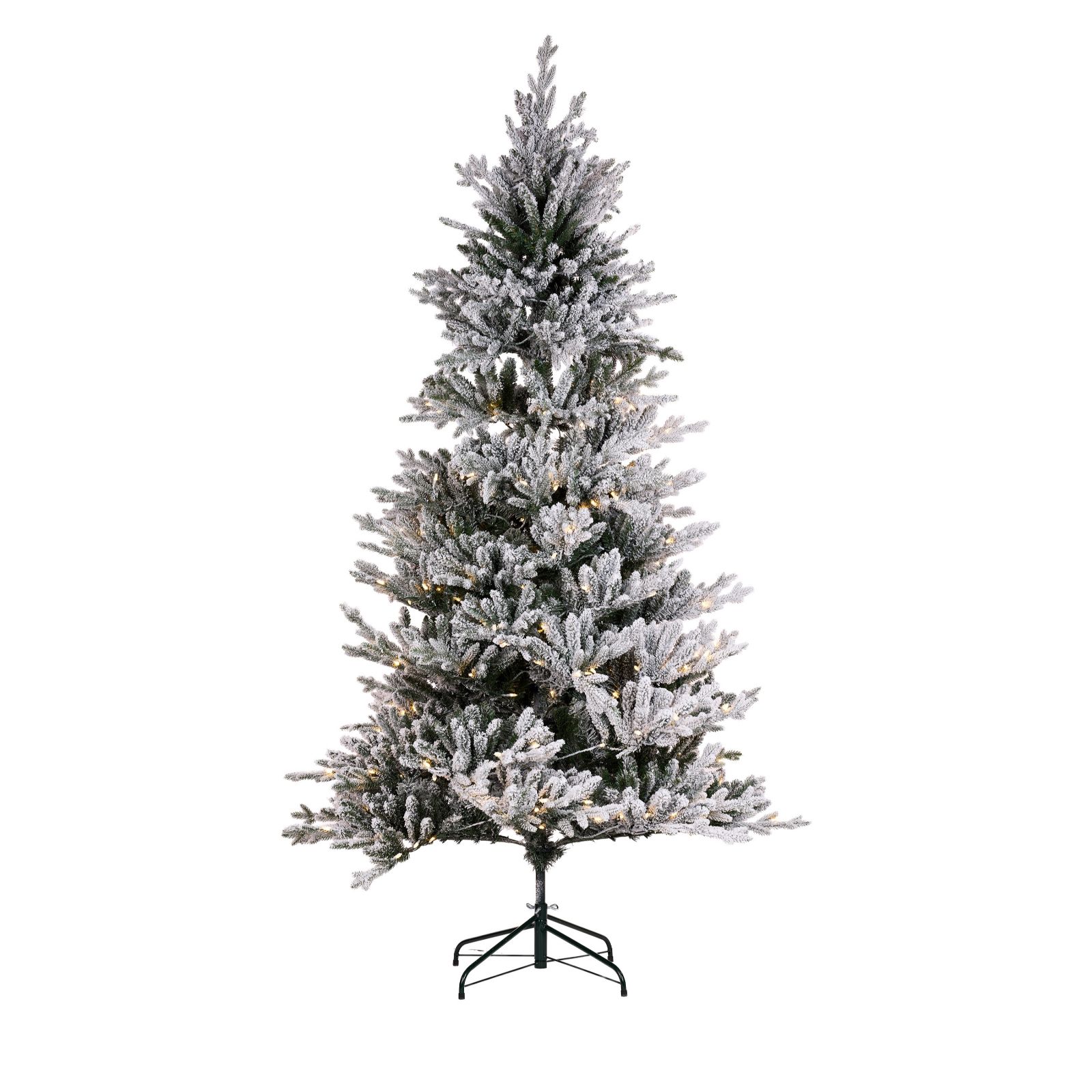 Home Stories Pre Lit Canadian Spruce Christmas Tree