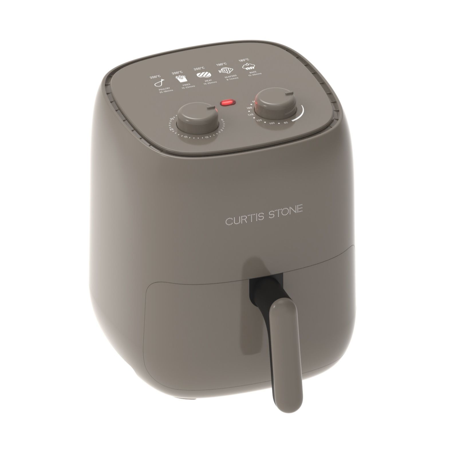 Curtis Stone Compact 2L Air Fryer with Non-Stick Crisper Plate