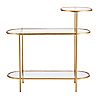 My Home Stories Fluted Glass Console Table