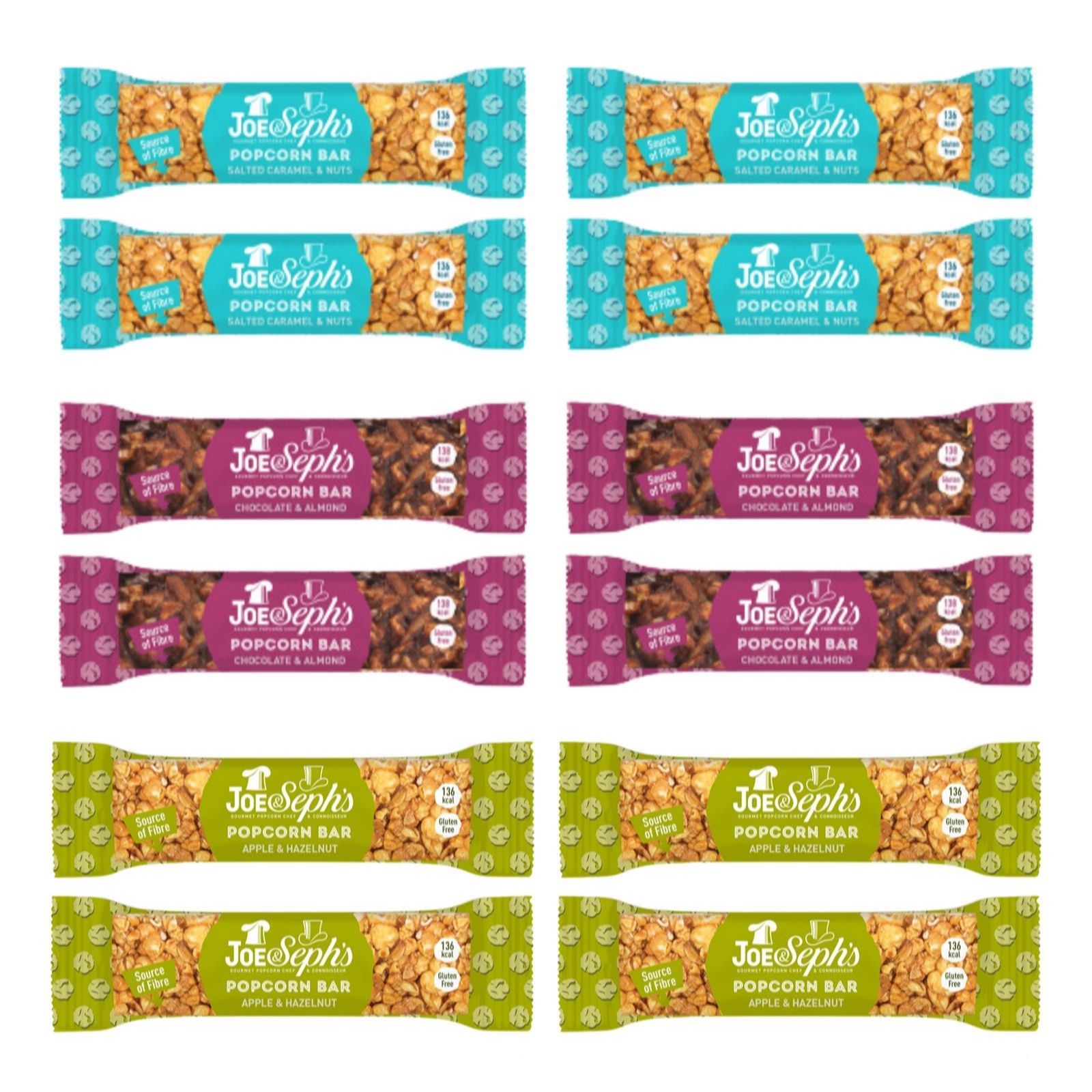 Joe & Seph's Set of 12 Popcorn Bars