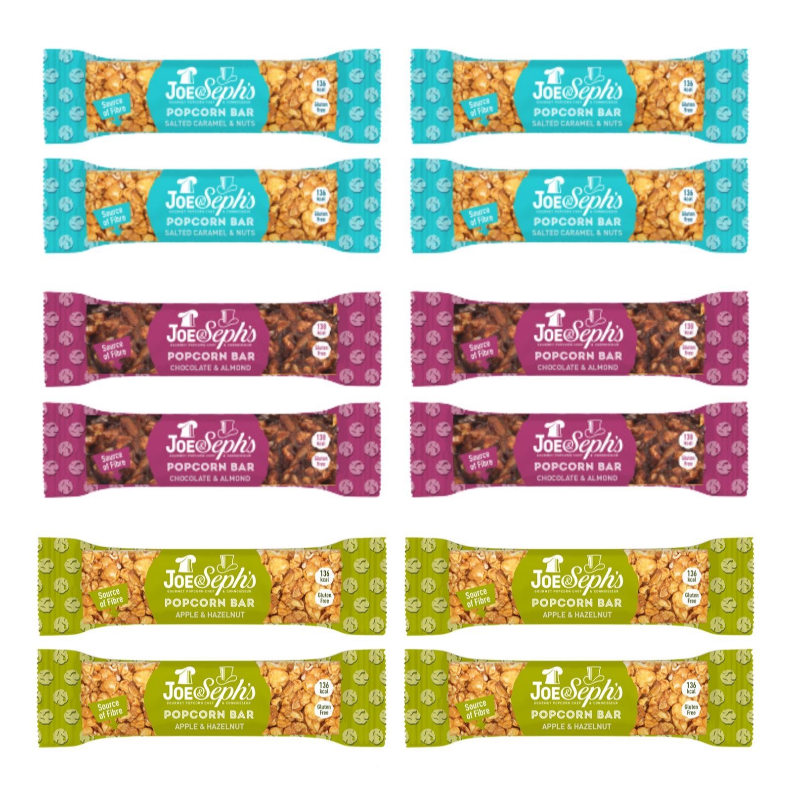 Joe & Seph's Set of 12 Popcorn Bars