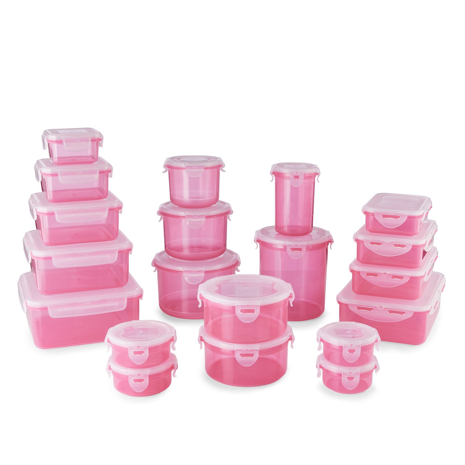 LocknLock 20th Anniversary Assorted 20 Piece Storage Set 13.5L