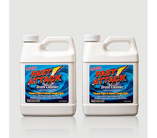 Fast Attack 2 Piece Drain Cleaning Kit