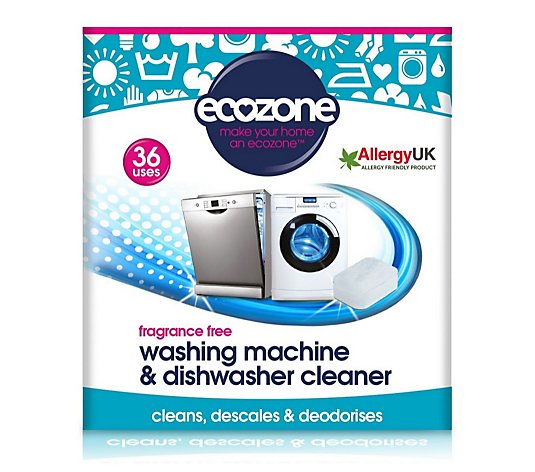 Ecozone Washing Machine & Dishwasher Cleaner 36 Tablets