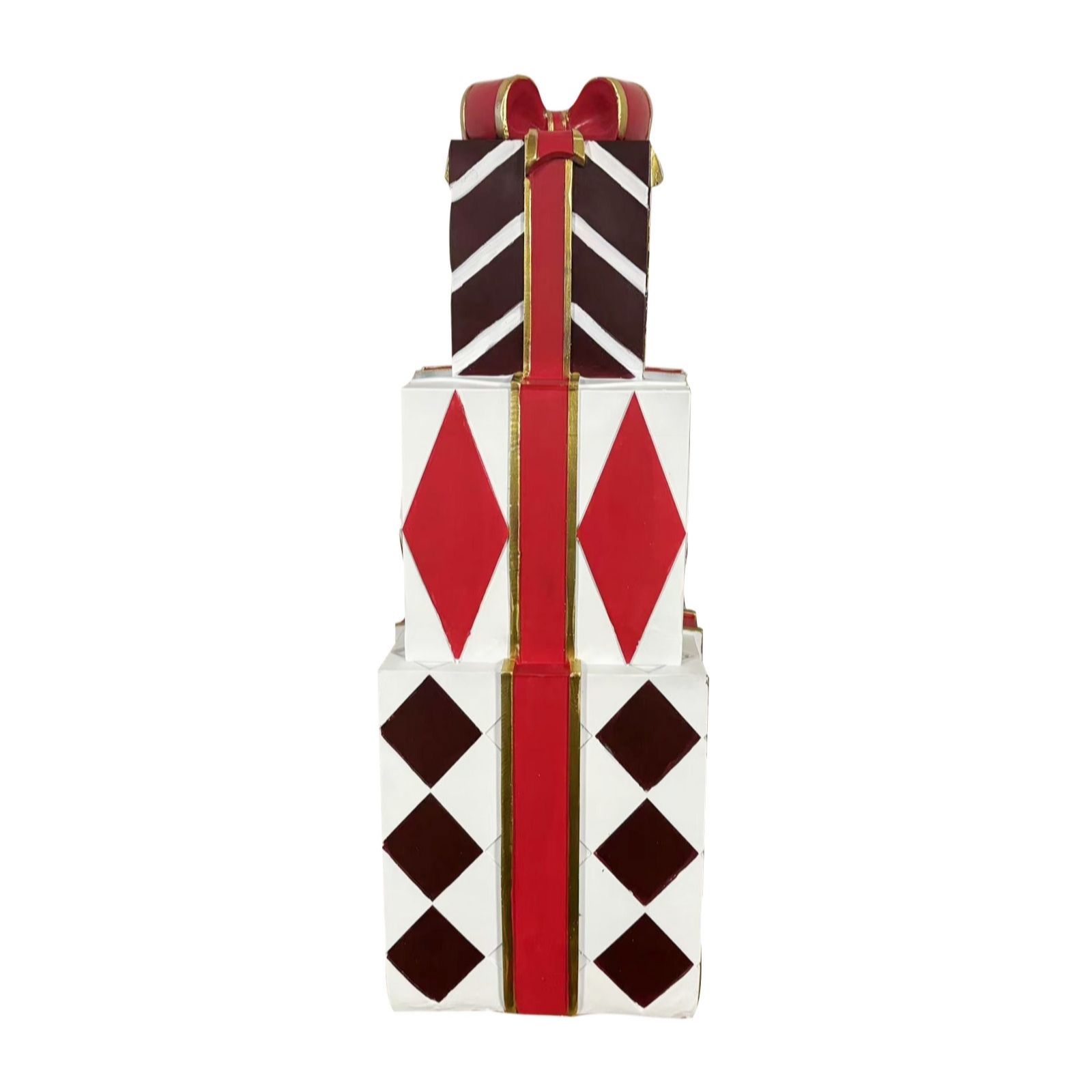 Santa Express 65cm Vintage Style Present Stack