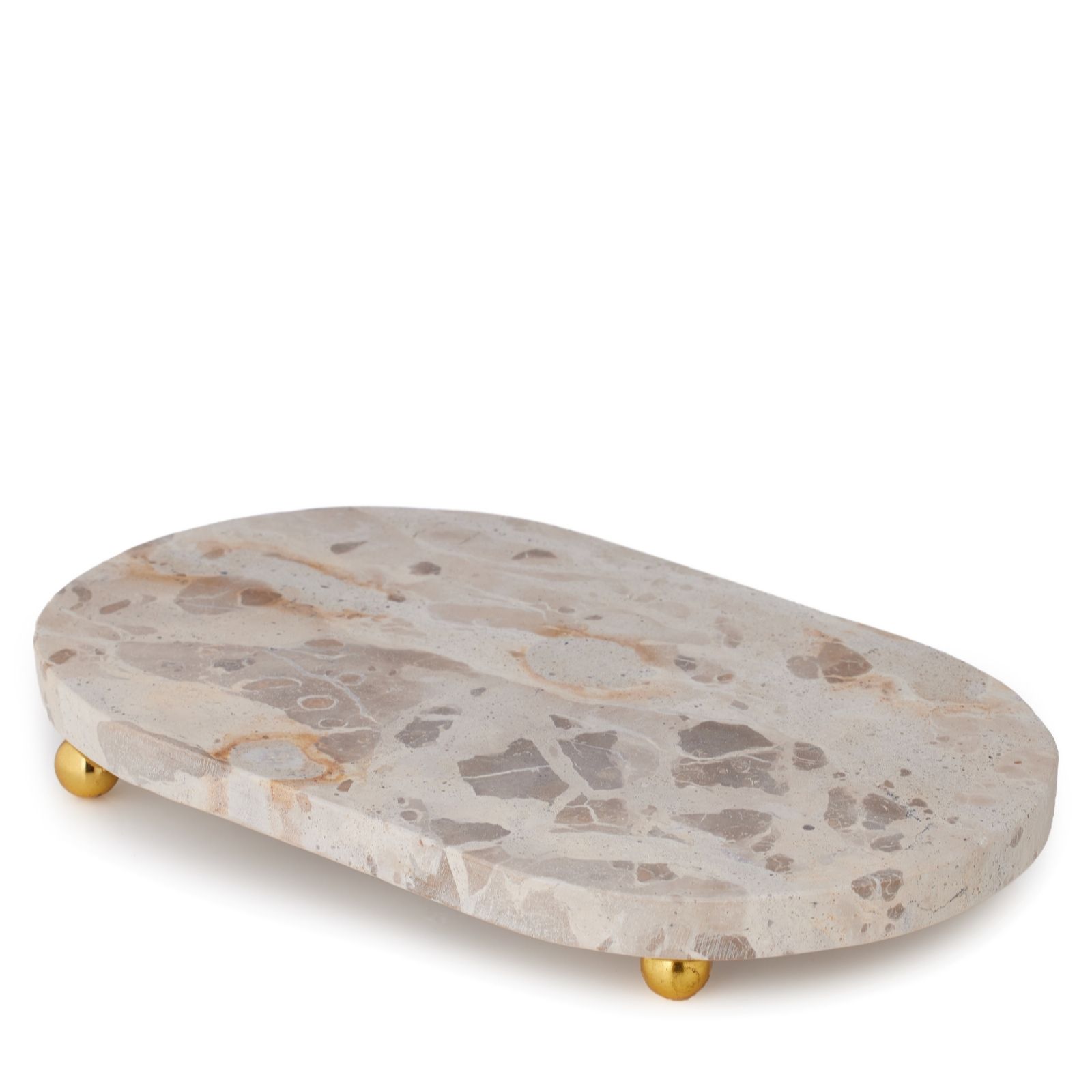 abode Leopard Marble Display Tray