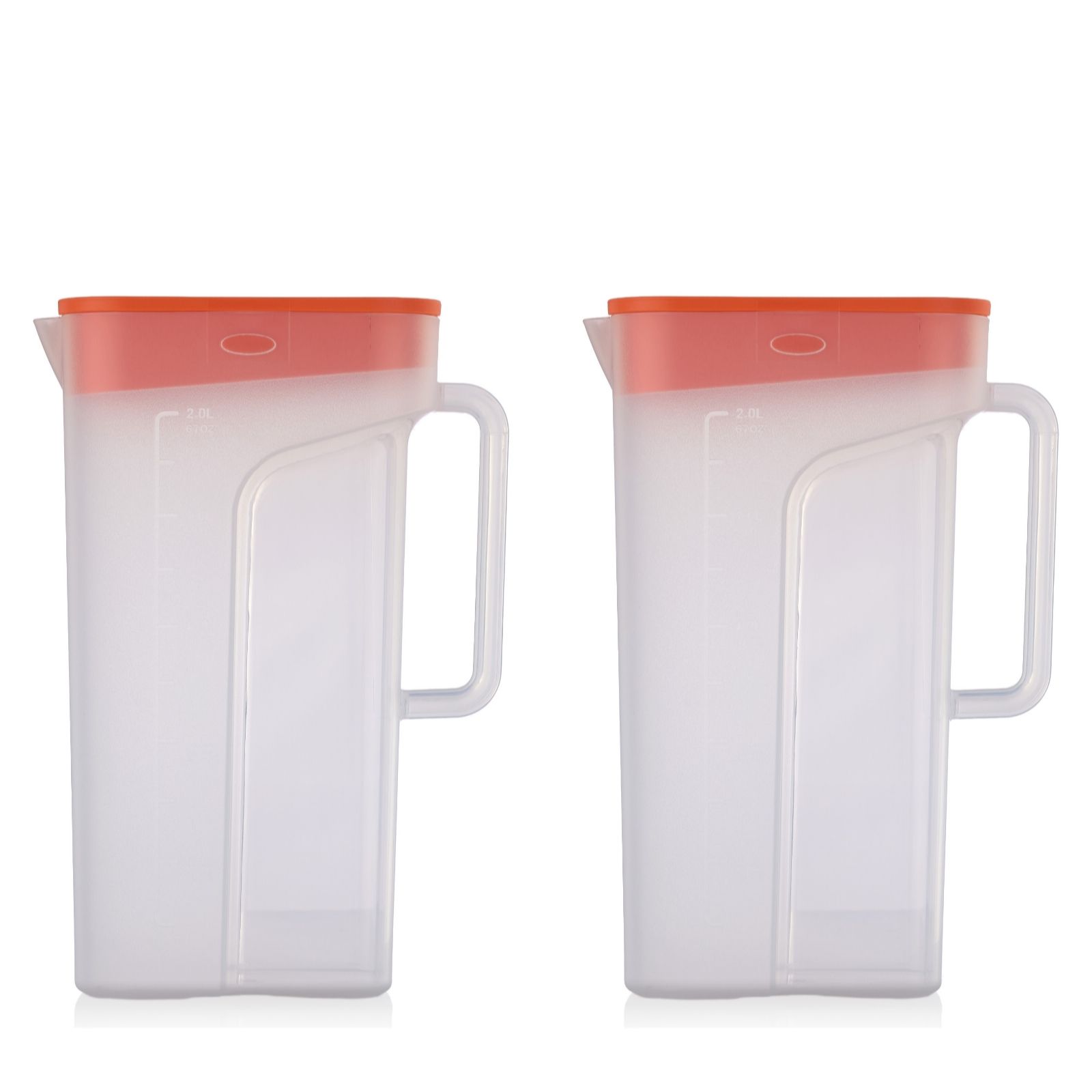 LocknLock Set of 2 Easy Grip Jugs 2.1L