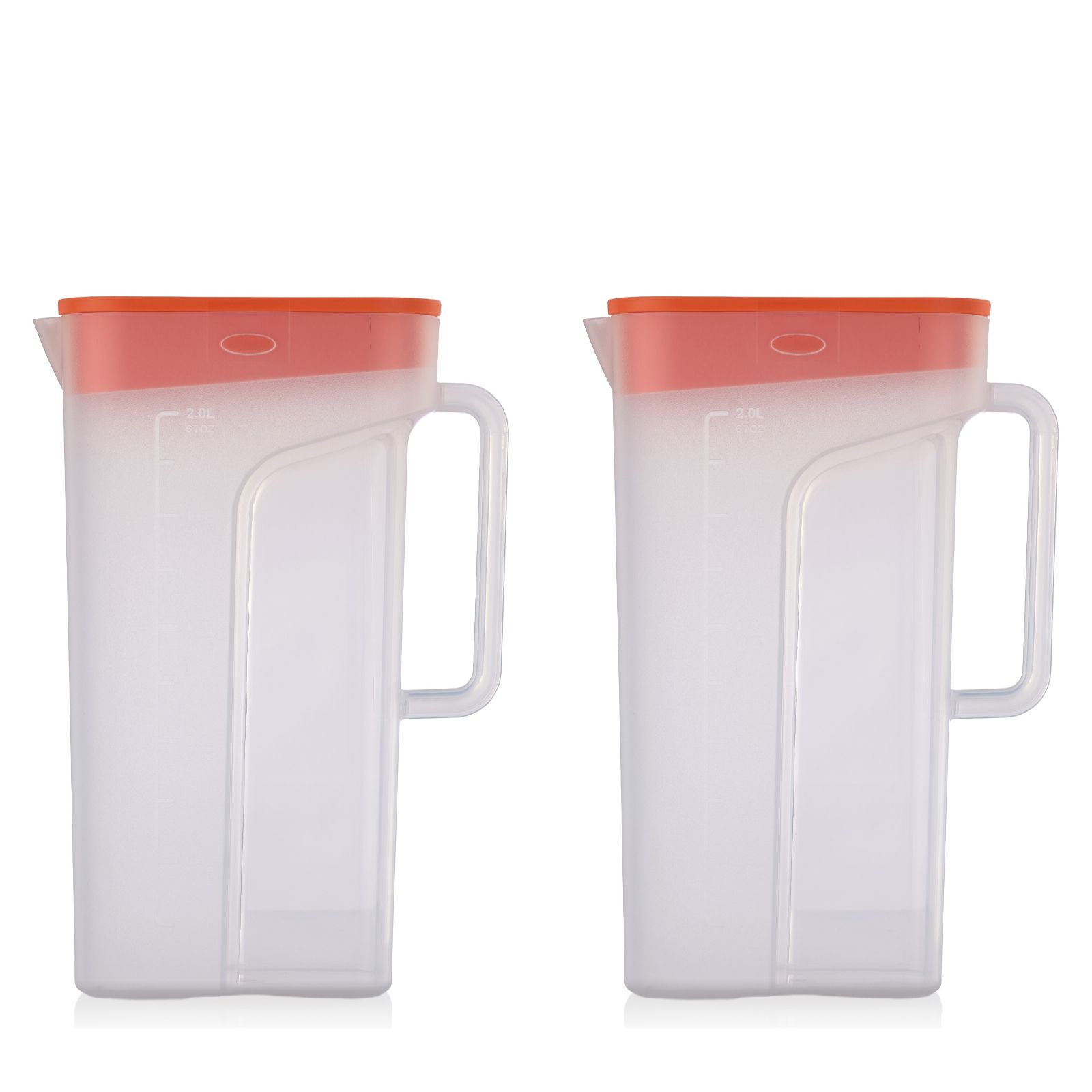 LocknLock Set of 2 Easy Grip Jugs 2.1L