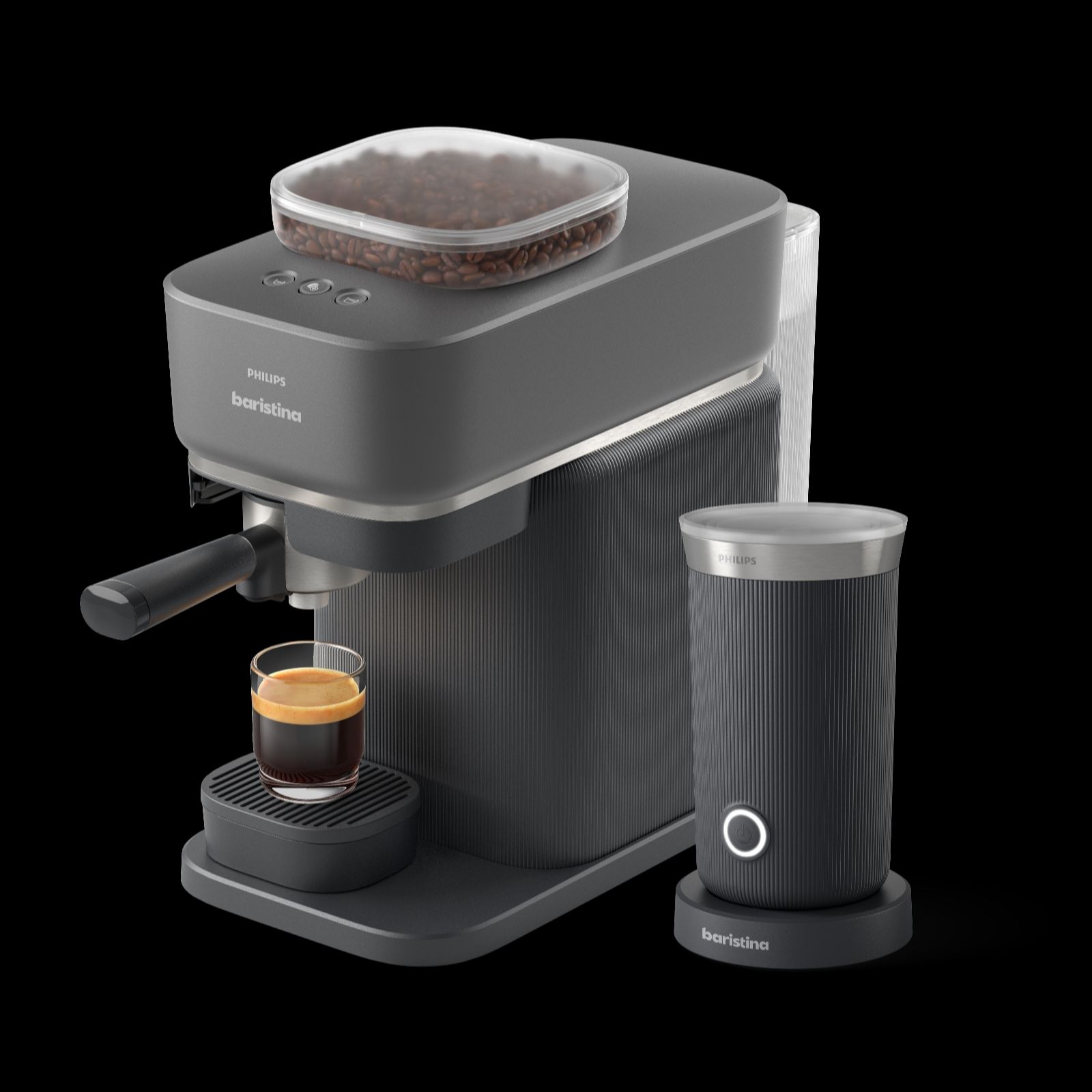  Philips Baristina with Milk Frother BAR303/60