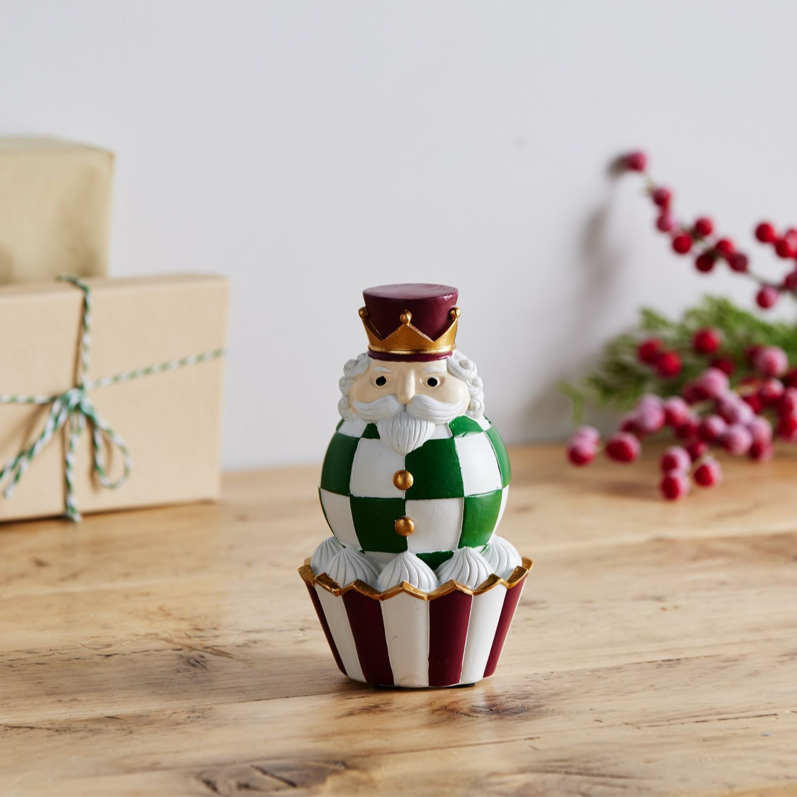 Santa Express Stripe Vintage Character Decoration