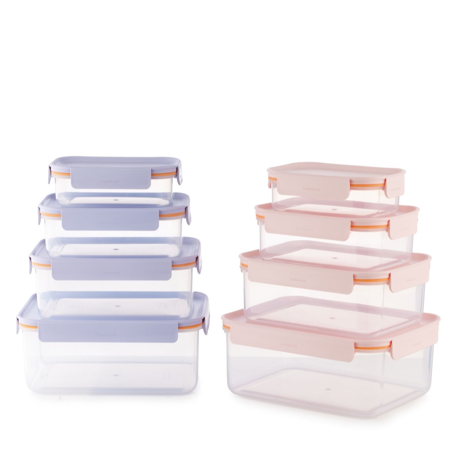 Outlet Lock & Lock Set of 8 Nestable Containers Set