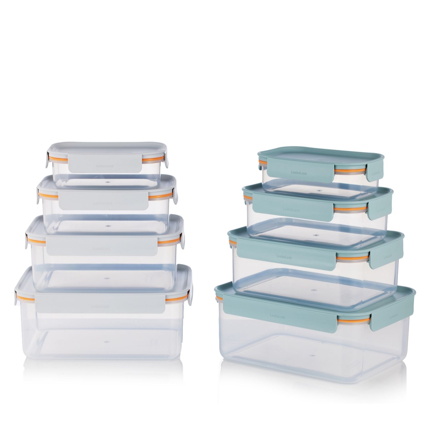 Outlet Lock & Lock Set of 8 Nestable Containers Set