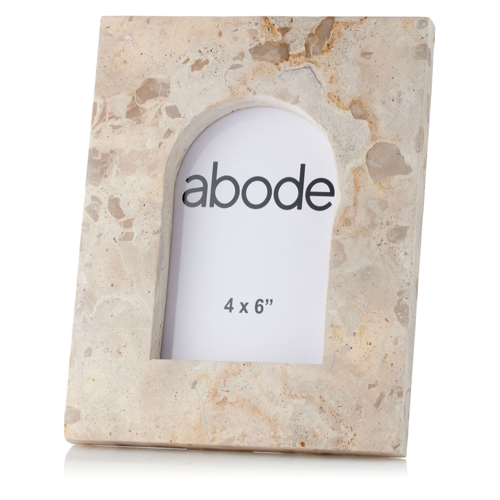 abode Arch Leopard Marble Photo Frame