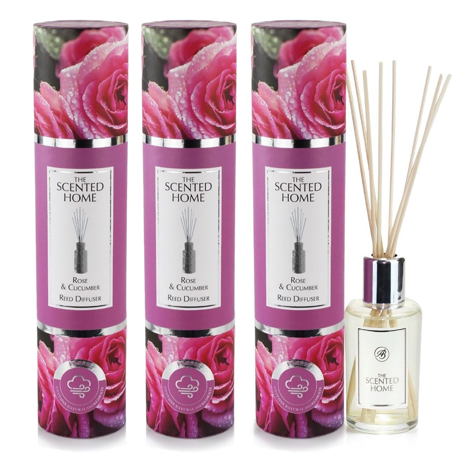 Ashleigh & Burwood &The Scented Home Set of 3 Diffusers