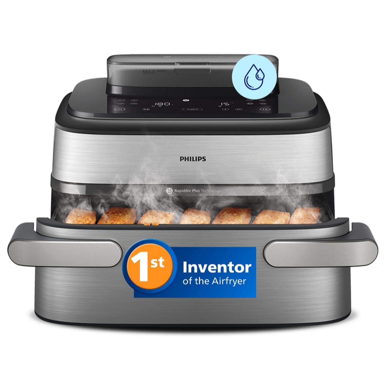  Philips Megadrawer Steam & Fry Air Fryer NA565/92