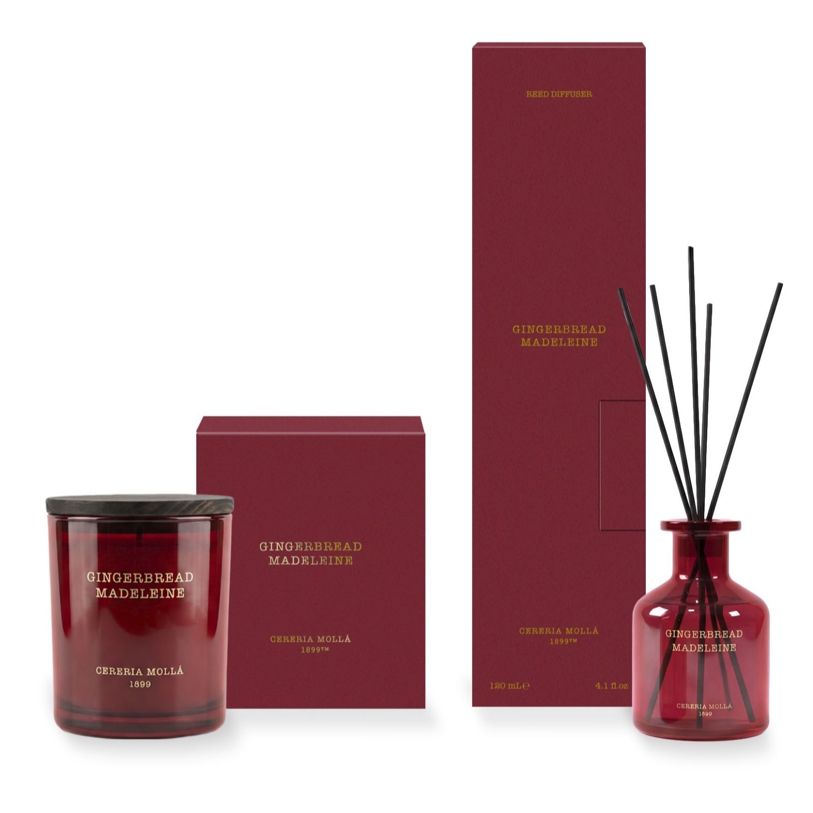 Cereria Molla 1889 Festive Boxed Candle & Reed Diffuser