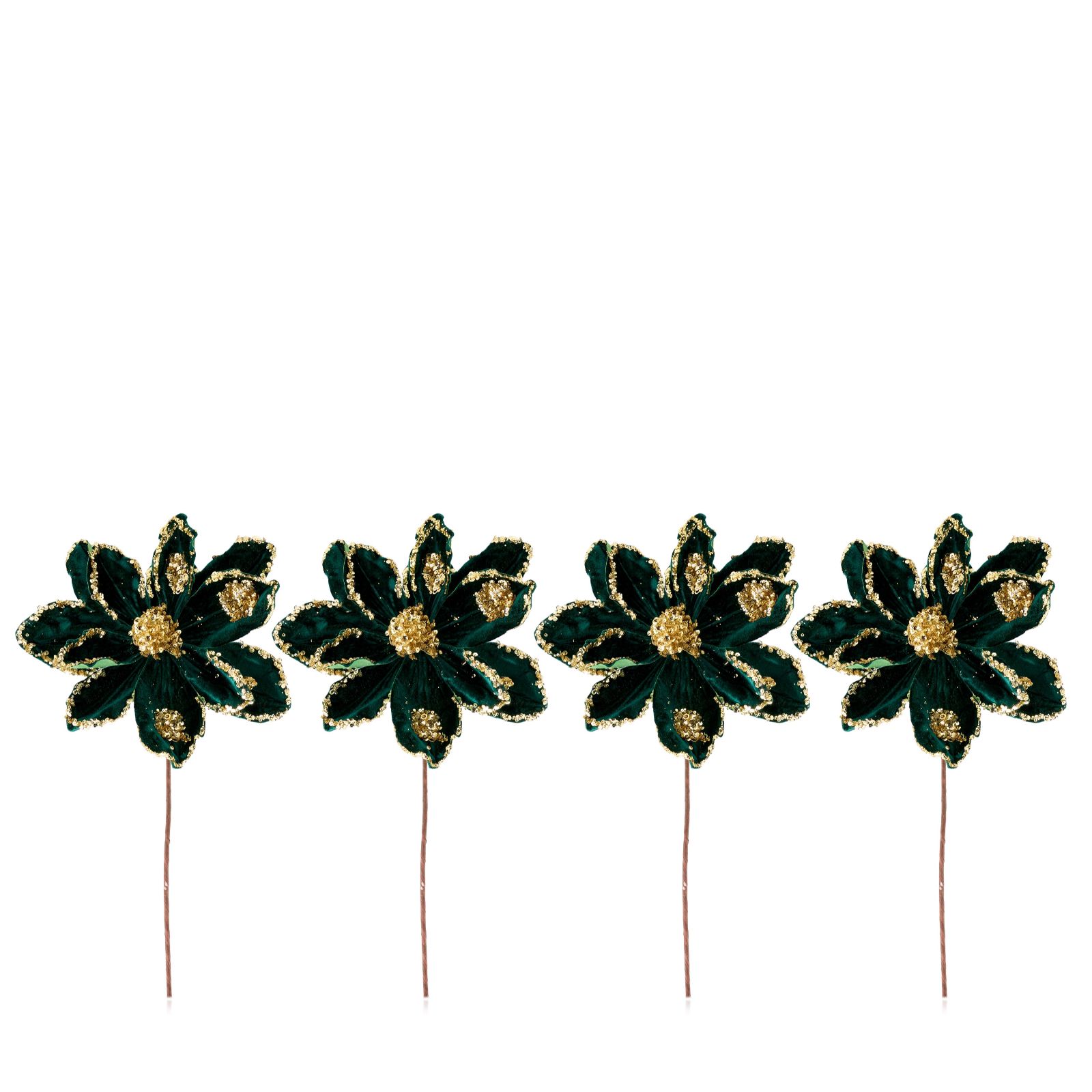 Home Stories Set of 4 54cm Magnolia Stems