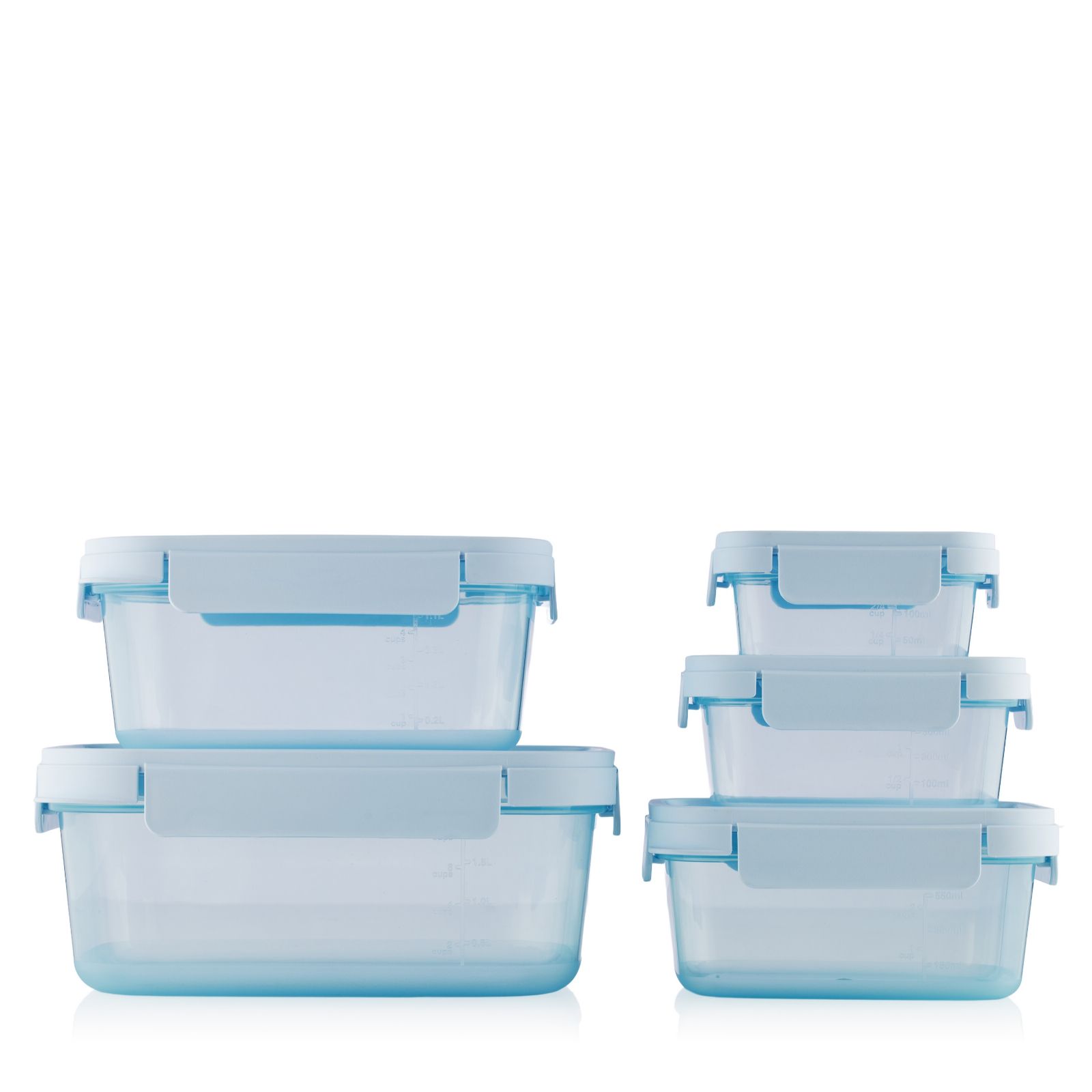 LocknLock 5 Piece Nestopia Container Set