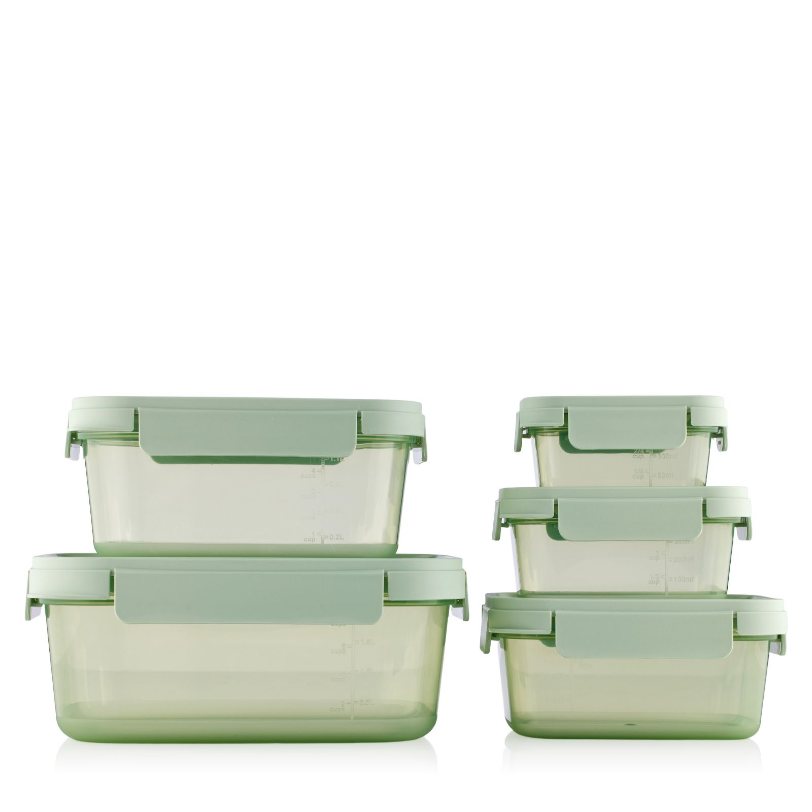 LocknLock 5 Piece Nestopia Container Set