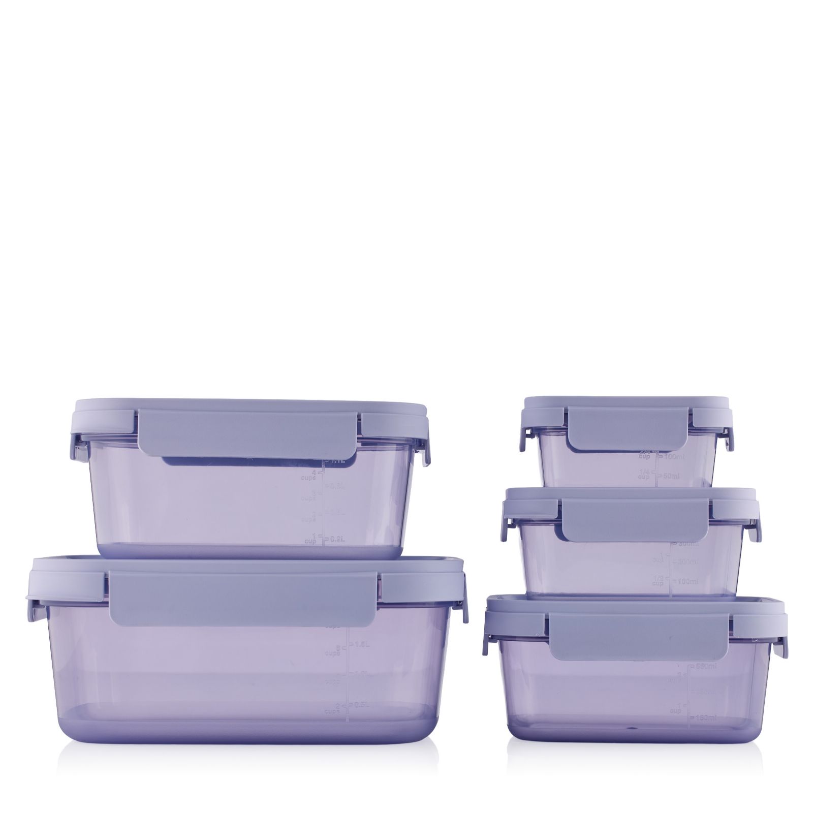 LocknLock 5 Piece Nestopia Container Set