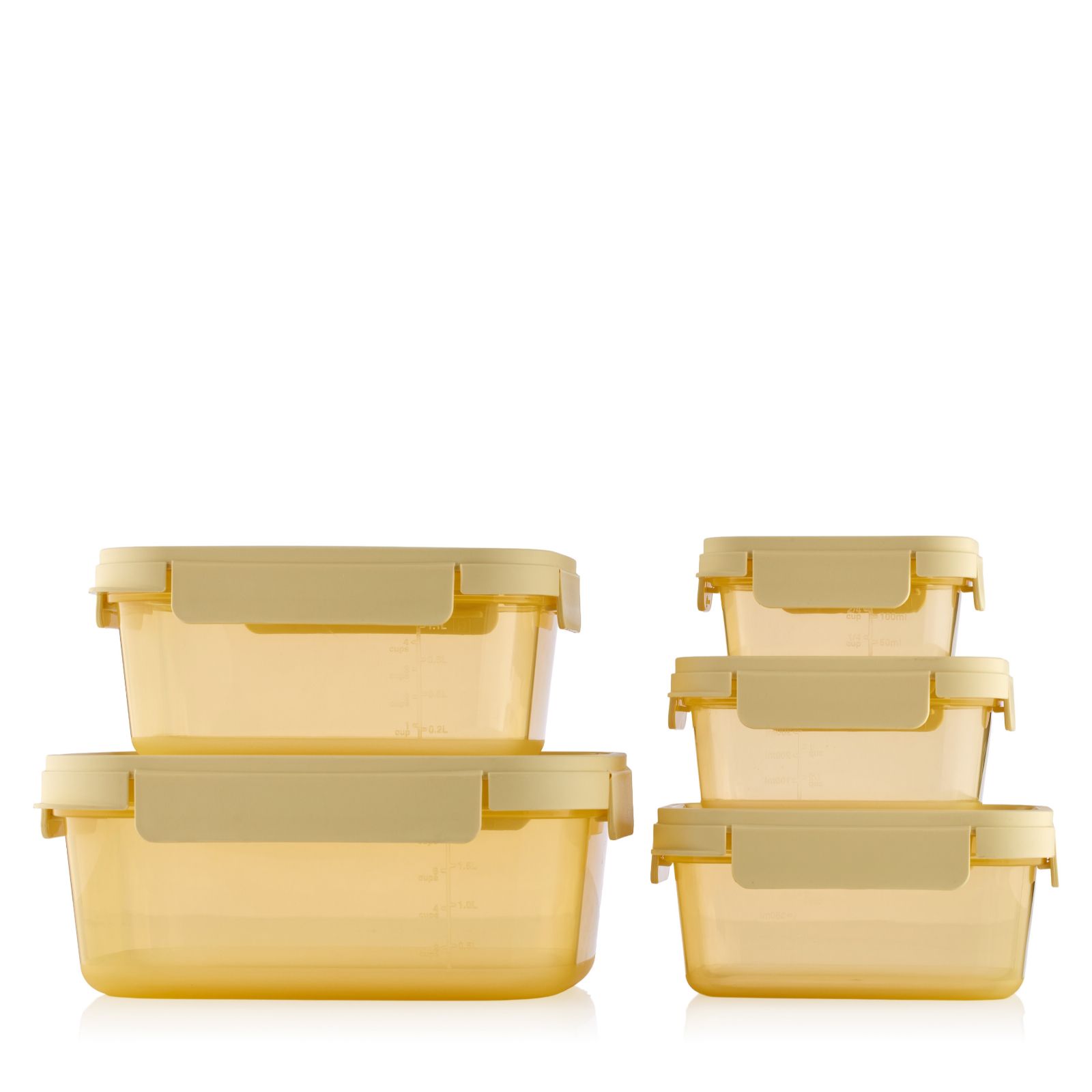 LocknLock 5 Piece Nestopia Container Set