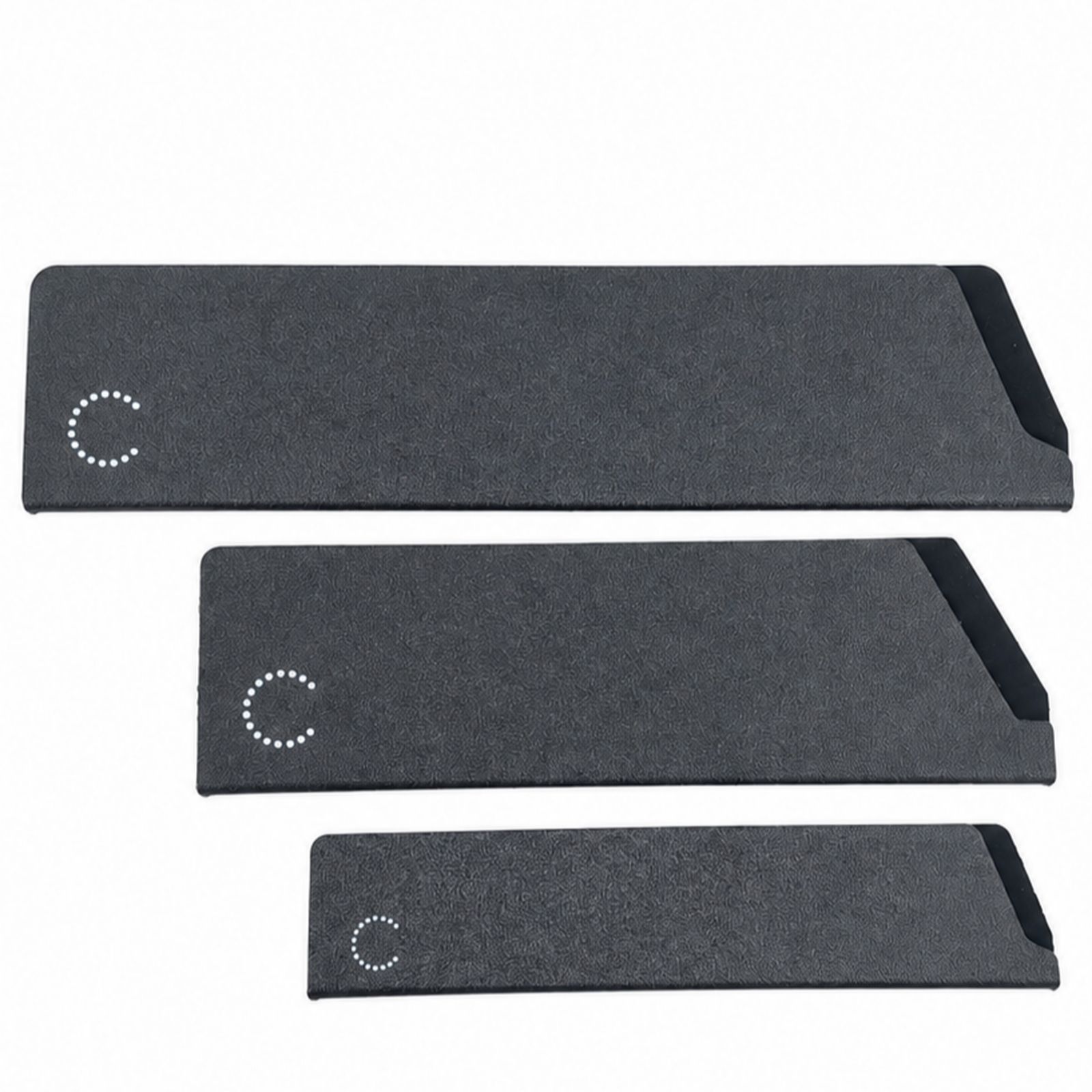 Curtis Stone 3 Piece Universal Knife Sheath Set