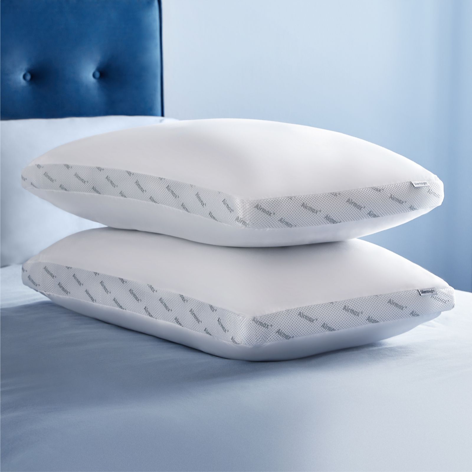Silentnight Airmax Anti-Allergen Superwash DuPont Pillows - QVC UK