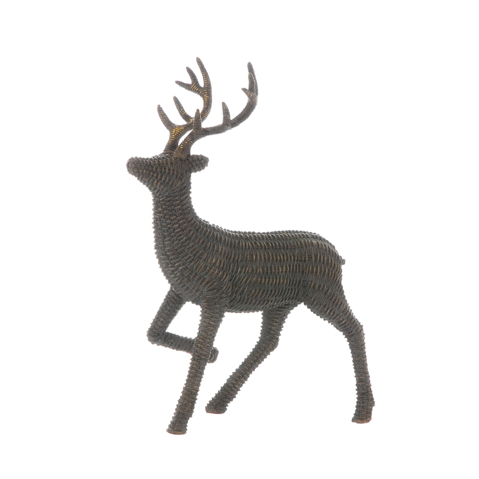 Otters Brook Wicker Stag Decoration