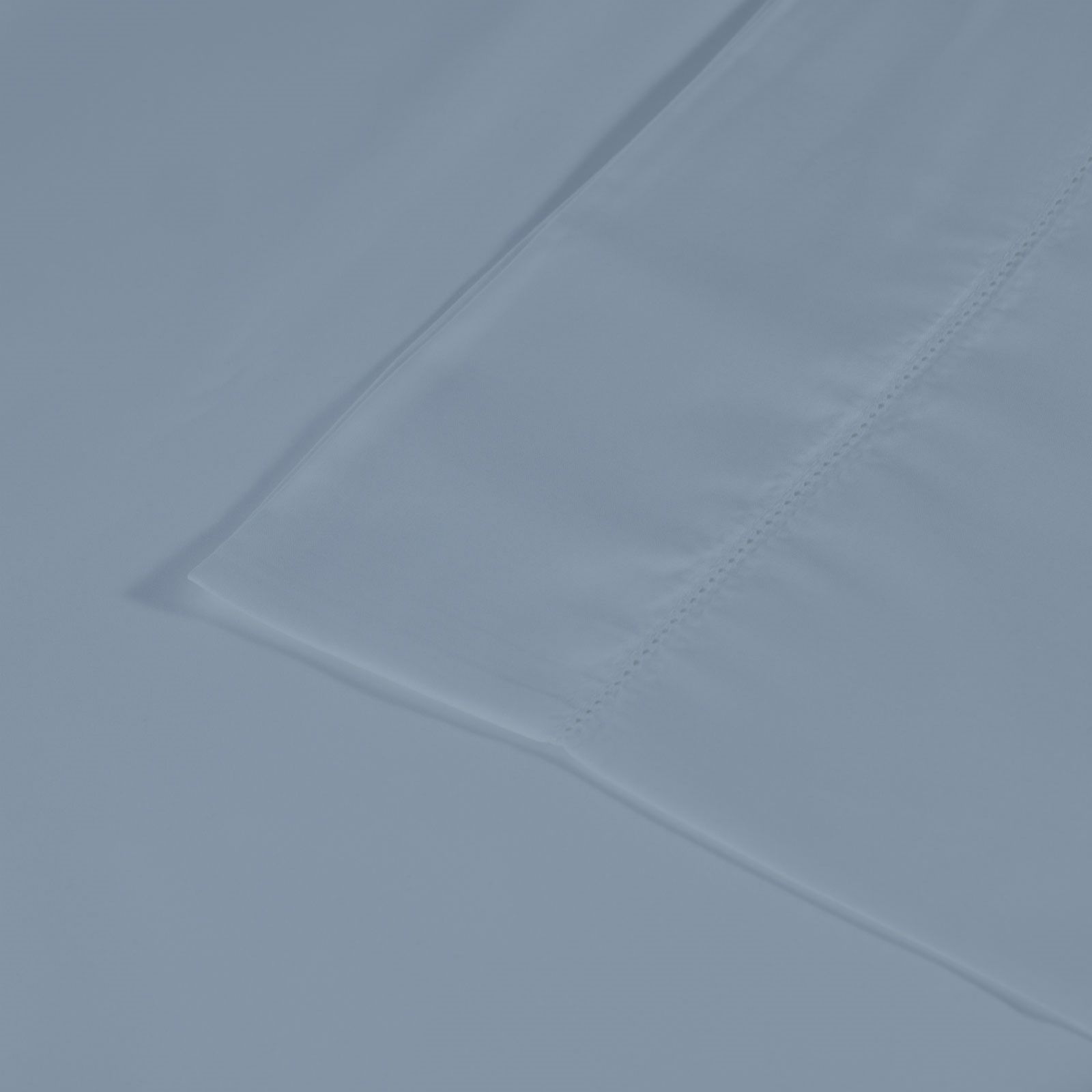 Northern Nights 400TC Cotton Tencel Flat Sheet with Stitch Detail