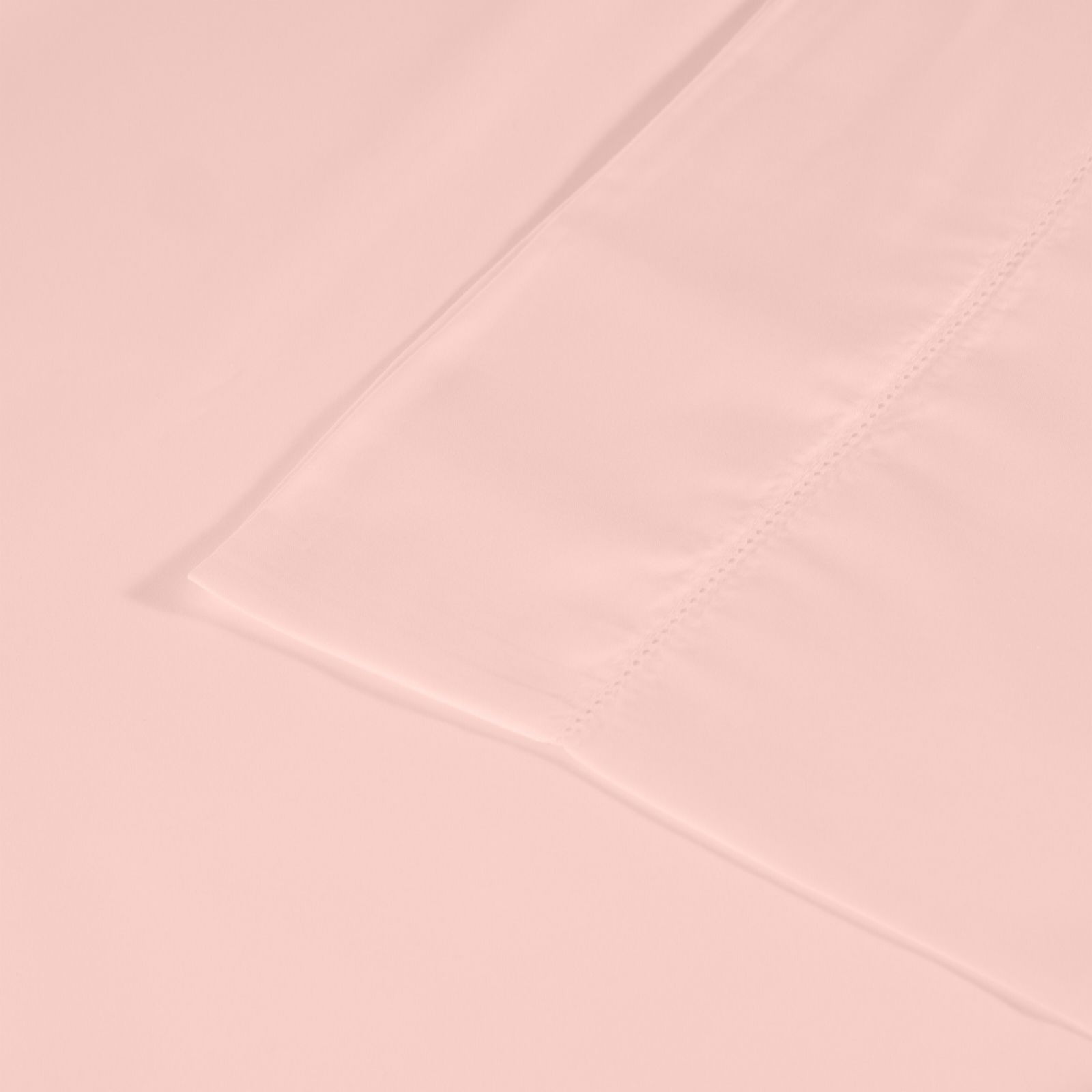 Northern Nights 400TC Cotton Tencel Flat Sheet with Stitch Detail