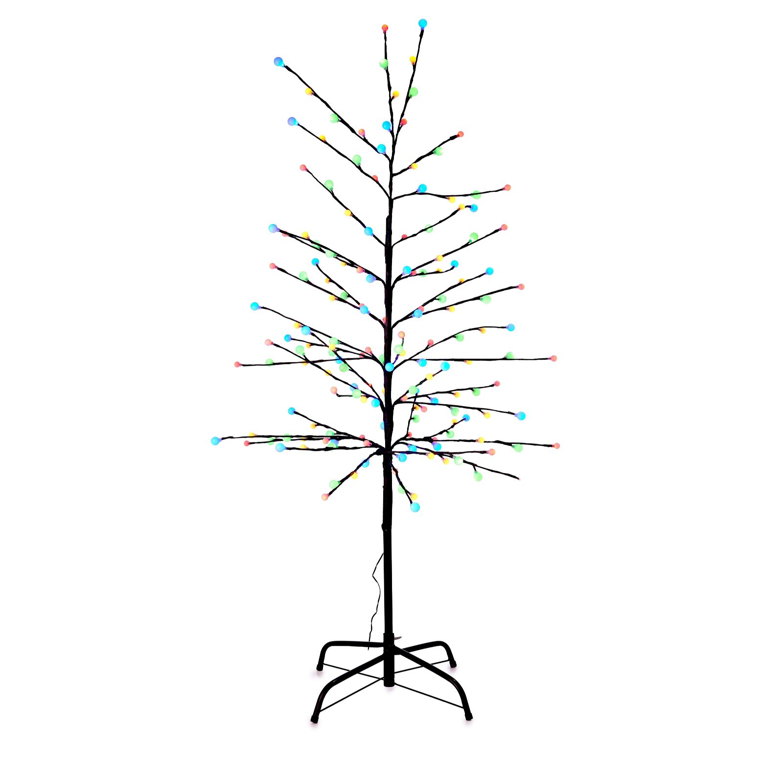 Home Stories 5ft LED Multi Colour Change Bulb Tree