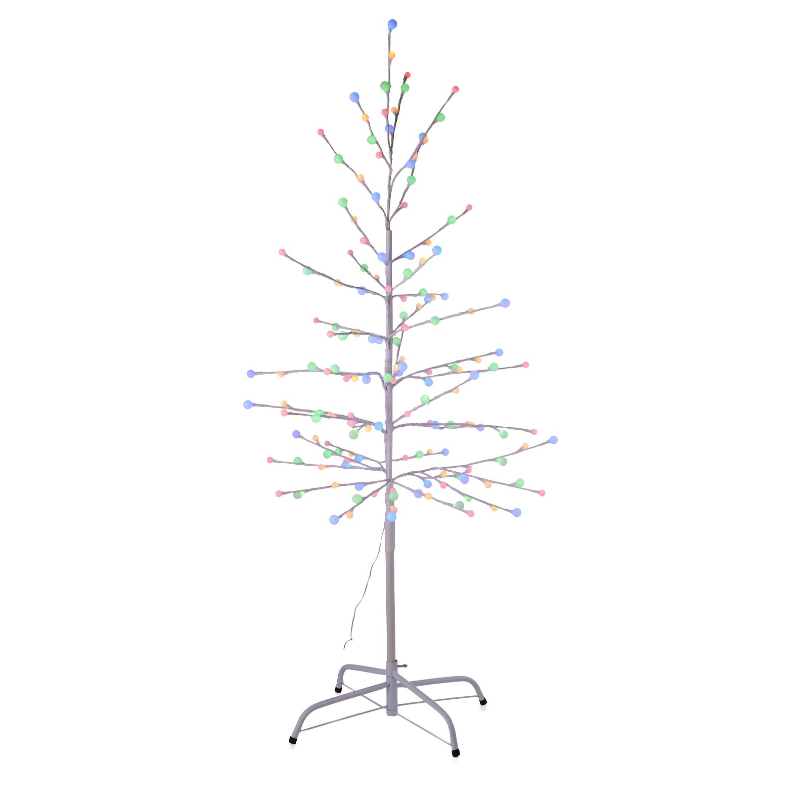 Home Stories 5ft LED Multi Colour Change Bulb Tree