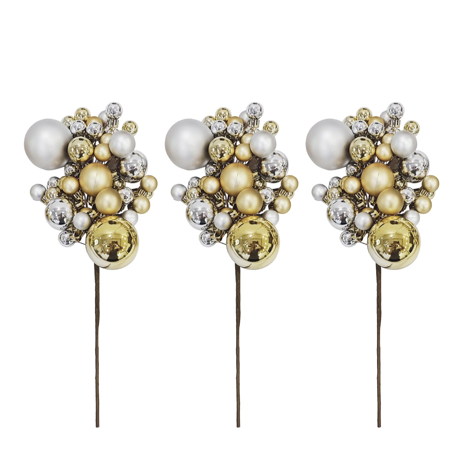 Home Stories Set of 3 Bauble Picks