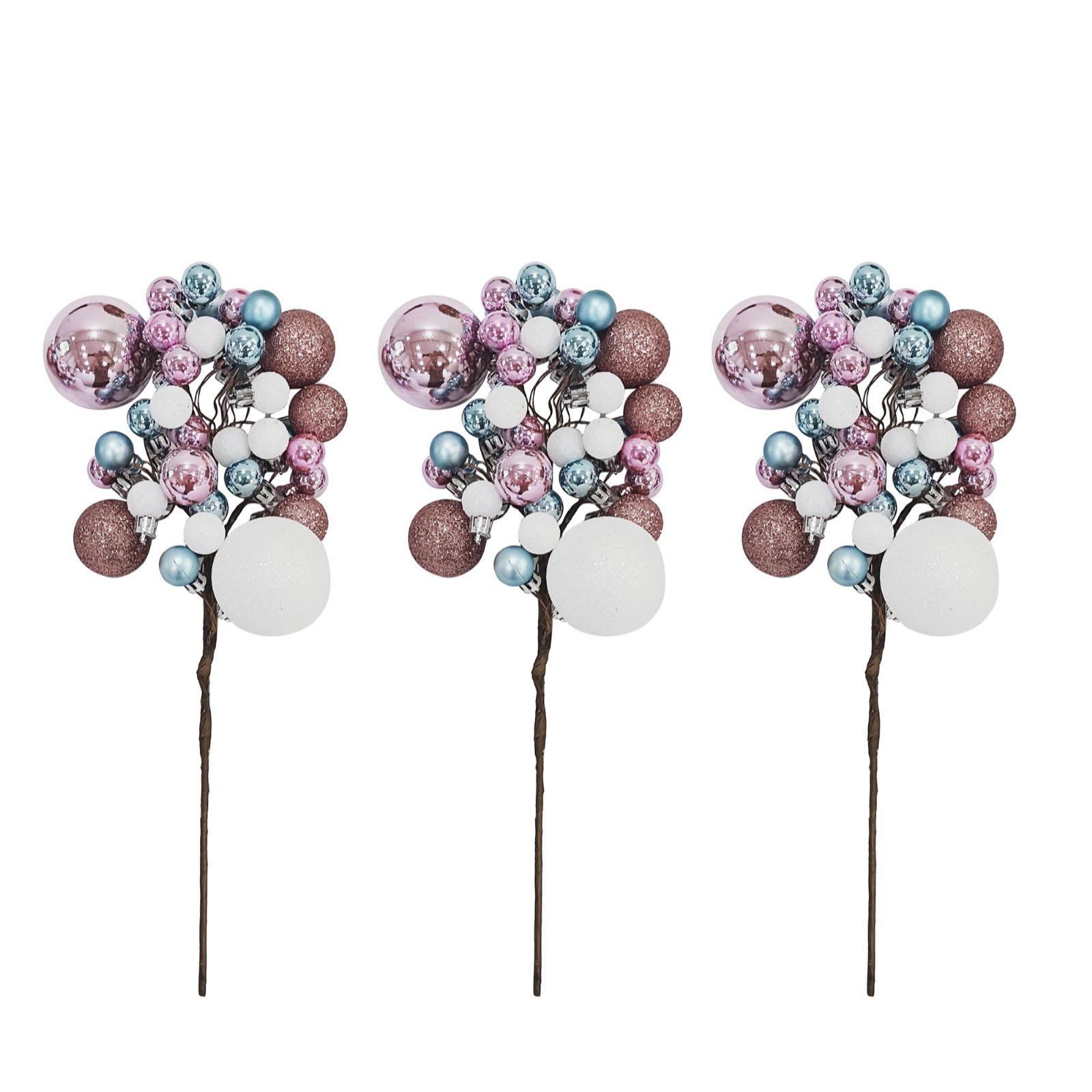 Home Stories Set of 3 Bauble Picks