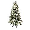 Santa's Best 16 Function Pre-Lit Dewdrop Christmas Tree with Remote Control, 1 of 7