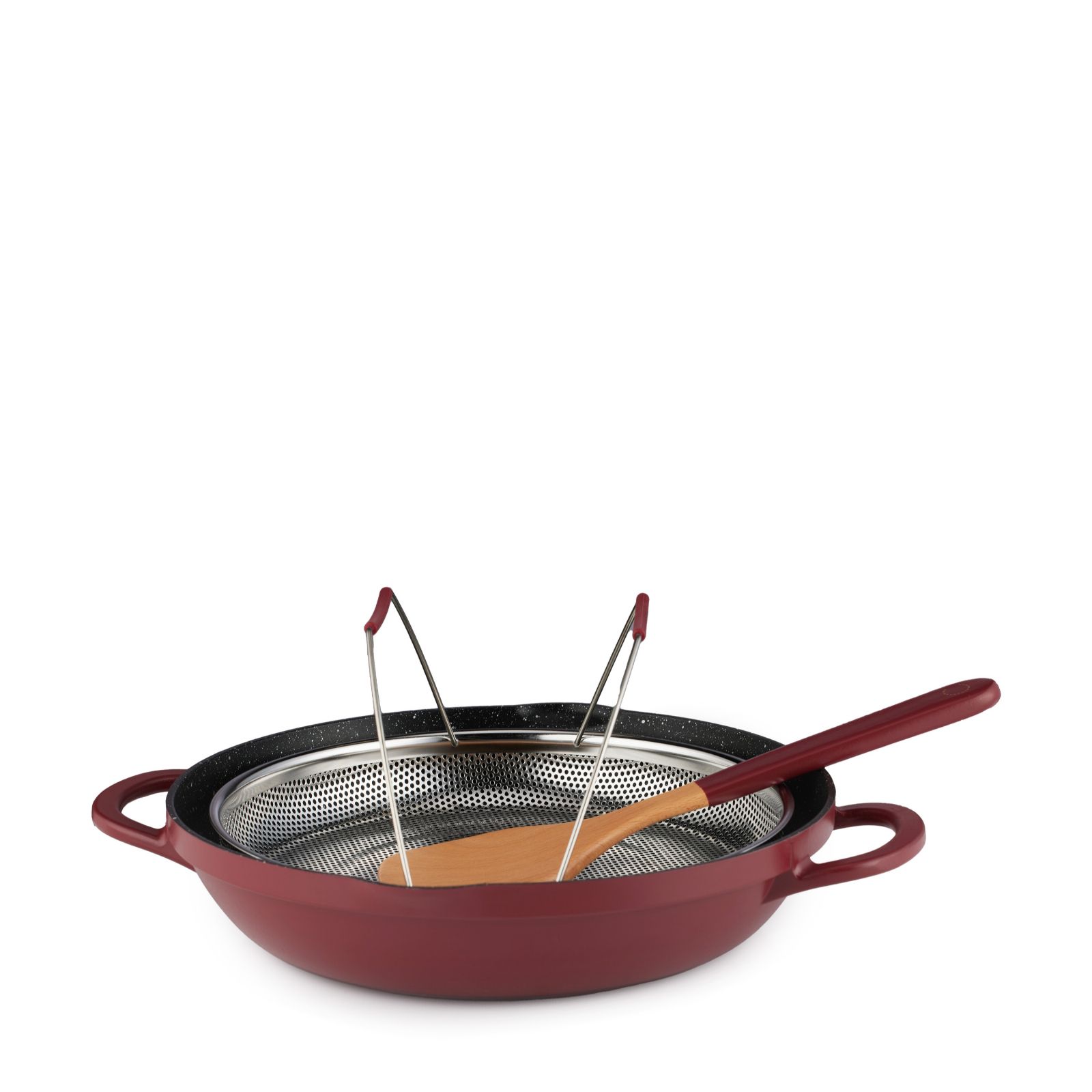 Curtis Stone Cast Aluminum All Day Chefs Pan Set QVC UK